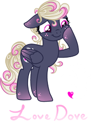 Size: 1032x1371 | Tagged: safe, artist:mychelle, oc, oc:love dove, pegasus, pony, base used, female, mare, simple background, solo, transparent background