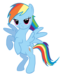 Size: 4000x5000 | Tagged: safe, artist:vanefox, rainbow dash, pegasus, pony, simple background, transparent background, vector