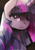 Size: 707x1000 | Tagged: safe, artist:foxinshadow, derpibooru import, twilight sparkle, pony, unicorn, bust, female, mare, portrait, solo