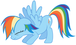 Size: 4857x2866 | Tagged: safe, artist:dentist73548, rainbow dash, pegasus, pony, simple background, transparent background, vector