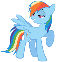 Size: 5800x6281 | Tagged: safe, artist:dentist73548, rainbow dash, pegasus, pony, absurd resolution, simple background, transparent background, vector