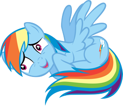 Size: 5031x4332 | Tagged: safe, artist:rainbowcrab, rainbow dash, pegasus, pony, absurd resolution, reaction image, simple background, sonic rainboom, transparent background, vector