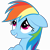 Size: 5500x5504 | Tagged: safe, artist:chir-miru, rainbow dash, pegasus, pony, absurd resolution, simple background, transparent background, vector