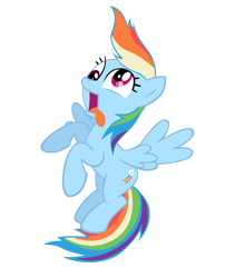 Size: 1500x1708 | Tagged: safe, artist:takua770, rainbow dash, pegasus, pony, sweet and elite, simple background, solo, transparent background, vector