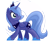 Size: 600x507 | Tagged: safe, artist:adamrbi, princess luna, alicorn, pony, female, filly, horseshoes, moon, s1 luna, simple background, transparent background, woona, younger