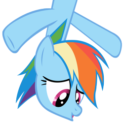 Size: 3132x3150 | Tagged: safe, artist:dentist73548, rainbow dash, pegasus, pony, simple background, transparent background, vector