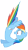 Size: 2612x4625 | Tagged: safe, artist:dentist73548, rainbow dash, pegasus, pony, simple background, transparent background, vector