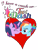 Size: 3000x4000 | Tagged: safe, artist:stinkehund, rainbow dash, twilight sparkle, pegasus, pony, alternate hairstyle, boop, female, heart, lesbian, nuzzling, shipping, twidash