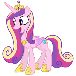 Size: 940x940 | Tagged: safe, artist:j-pinkie, princess cadance, alicorn, pony, female, mare, ms paint, open mouth, simple background, solo, transparent background, vector