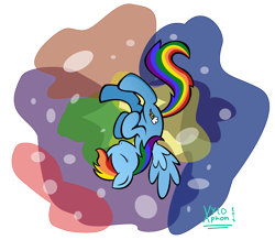 Size: 1900x1660 | Tagged: safe, artist:xylophon, rainbow dash, pegasus, pony, female, mare, simple background, solo, transparent background