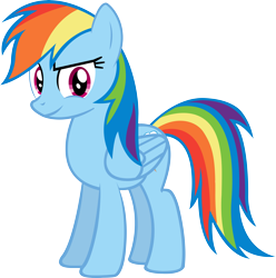 Size: 9387x9457 | Tagged: safe, artist:ponyengineer, rainbow dash, pegasus, pony, absurd resolution, simple background, solo, transparent background, vector