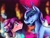 Size: 2048x1536 | Tagged: safe, artist:artfestation, princess cadance, spoiled rich, alicorn, earth pony, pony, unicorn, disguise, female, infidelity, lesbian, looking at each other, shipping, spoiledance