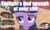 Size: 1318x792 | Tagged: safe, derpibooru import, twilight sparkle, twilight sparkle (alicorn), alicorn, pony, annoyed, image macro, meme, unamused, vulgar