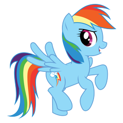 Size: 3200x3200 | Tagged: safe, artist:tim015, rainbow dash, pegasus, pony, .svg available, absurd resolution, simple background, svg, transparent background, vector