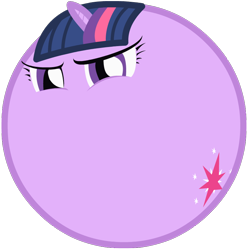Size: 802x808 | Tagged: safe, derpibooru import, twilight sparkle, parody, simple background, solo, sphere, spherical cow, transparent background, vector