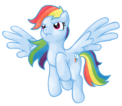 Size: 745x643 | Tagged: safe, artist:elegantmisreader, rainbow dash, pegasus, pony, female, flying, mare, simple background, solo, transparent background