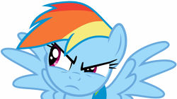 Size: 6000x3368 | Tagged: safe, artist:thunderelemental, rainbow dash, pegasus, pony, the crystal empire, absurd resolution, simple background, transparent background, vector