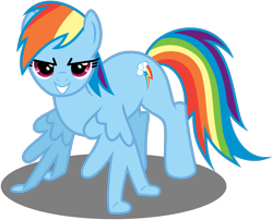 Size: 900x728 | Tagged: safe, artist:arvaus, rainbow dash, pegasus, pony, anatomy, simple background, tetrapod, transparent background, vector, wat