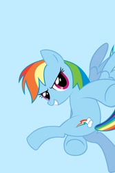 Size: 640x960 | Tagged: safe, rainbow dash, pegasus, pony, fanpop, iphone wallpaper, pose, sonic pose