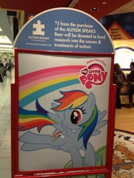 Size: 510x680 | Tagged: safe, rainbow dash, pegasus, pony, autism, build-a-bear, exploitable meme, juxtaposition, juxtaposition win, photo