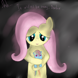 Size: 4000x4000 | Tagged: safe, artist:13era, fluttershy, rainbow dash, pegasus, pony, doll, female, mare, wings