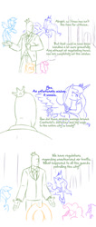 Size: 625x1472 | Tagged: safe, artist:raridashdoodles, applejack, pinkie pie, princess luna, rainbow dash, rarity, oc, oc:anon, alicorn, earth pony, pegasus, pony, unicorn, comic:anon the movie, comic:anon the movie 2017, comic, simple background, white background