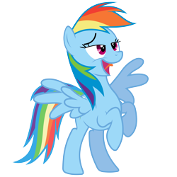 Size: 7000x7000 | Tagged: safe, artist:anxet, rainbow dash, pegasus, pony, absurd resolution, simple background, transparent background, vector