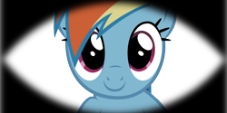 Size: 3000x1500 | Tagged: safe, artist:ashidaru, rainbow dash, pegasus, pony, cute, dashabetes, smiling, solo