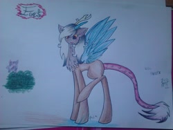 Size: 1024x768 | Tagged: safe, derpibooru import, discord, eris, twilight sparkle, ponified, rule 63, traditional art