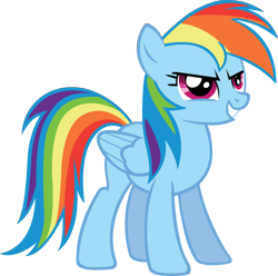 Size: 5272x5221 | Tagged: safe, artist:fureox, rainbow dash, pegasus, pony, absurd resolution, simple background, solo, transparent background, vector