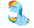 Size: 3999x3241 | Tagged: safe, artist:stardustxiii, rainbow dash, pegasus, pony, crying, ocular gushers, sad, simple background, sitting, solo, transparent background, vector