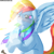 Size: 800x800 | Tagged: safe, artist:datgmfreak, rainbow dash, pegasus, pony, bong, drugs, marijuana, smoking