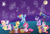 Size: 5259x3602 | Tagged: safe, artist:lostinthetrees, derpibooru import, apple bloom, applejack, fluttershy, pinkie pie, rainbow dash, rarity, scootaloo, spike, sweetie belle, twilight sparkle, twilight sparkle (alicorn), alicorn, dragon, earth pony, pegasus, pony, unicorn, constellation, cutie mark crusaders, female, mane seven, mane six, mare, stargazing, telescope