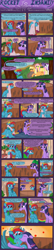 Size: 2496x11600 | Tagged: safe, artist:seventozen, rainbow dash, twilight sparkle, pegasus, pony, comic:rocket to insanity, fanfic:rocket to insanity, comic, fanfic, fanfic art, female, kissing, lesbian, shipping, twidash