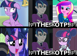 Size: 1984x1440 | Tagged: artist needed, source needed, safe, derpibooru exclusive, edit, edited edit, edited screencap, screencap, dean cadance, princess cadance, sci-twi, shining armor, twilight sparkle, twilight sparkle (alicorn), alicorn, human, pony, equestria girls, friendship games, season 7, season 9, shadow play, the ending of the end, alumnus shining armor, angry, bedroom eyes, book, brother, brother and sister, canterlot high, caption, castle, closed mouth, clothes, collar, cropped, crystal castle, crystal empire, crystal prep, crystal prep academy, crystal prep academy students, crystal prep academy uniform, crystal prep shadowbolts, cute, cutie mark, door, dress, ears up, excited, exclamation point, eyebrows, eyelashes, eyes open, eyeshadow, faic, family, female, female symbol, floppy ears, frown, glasses, hair bun, hairpin, heart, heat, horn, hotline bling, incest, indoors, infidelity, jacket, jewelry, lipstick, looking, looking at you, looking back, looking back at you, makeup, male, male symbol, man, mare, meme, microphone, microphone stand, mouth closed, ms paint, necklace, necktie, nostrils, one hoof raised, open mouth, otp, outdoors, paradox, ponidox, school, school uniform, schoolboy, schoolgirl, scitwishining, scrunchy face, self paradox, self ponidox, sex, shield, shiningcadance, shiningsparkle, shipping, shirt, siblings, sister, sitting, stained glass, stairs, standing, standing up, stars, straight, student, sweater, symbol, symbolism, symbols, t-shirt, table, teeth, text, text edit, twiabetes, twicest, twilight's castle, twolight, uniform, upset, wall of tags, window, wingding eyes, wings, woman