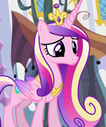 Size: 597x718 | Tagged: safe, screencap, princess cadance, alicorn, pony, princess spike (episode), cropped, solo