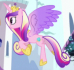 Size: 420x396 | Tagged: safe, screencap, princess cadance, alicorn, pony, princess spike (episode), cropped, solo