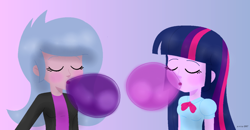 Size: 1024x532 | Tagged: safe, artist:a-r-i-a-1997, derpibooru import, twilight sparkle, oc, equestria girls, balloon