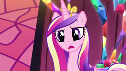 Size: 1280x720 | Tagged: safe, screencap, princess cadance, alicorn, pony, princess spike (episode), female, horn, solo