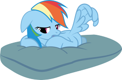 Size: 4166x2711 | Tagged: safe, artist:waranto, rainbow dash, pegasus, pony, simple background, solo, transparent background, vector, wings