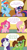 Size: 1275x2354 | Tagged: safe, artist:t-3000, derpibooru import, fluttershy, pinkie pie, rainbow dash, rarity, twilight sparkle, oc, earth pony, pegasus, pony, unicorn, the cutie mark chronicles, comic, implied wetting, poop, toilet humor, wat, wide eyes