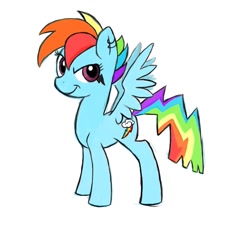 Size: 837x788 | Tagged: safe, artist:jbrid, rainbow blitz, rainbow dash, pegasus, pony, rule 63, rule 63'd rule 63, solo