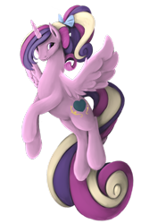 Size: 1280x1920 | Tagged: safe, artist:bellalysewinchester, princess cadance, alicorn, pony, female, mare, simple background, solo, transparent background