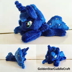 Size: 1024x1024 | Tagged: safe, artist:gscuddlecraft, princess luna, irl, photo, plushie, solo