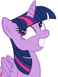 Size: 1650x2168 | Tagged: safe, artist:sketchmcreations, derpibooru import, twilight sparkle, twilight sparkle (alicorn), alicorn, pony, what about discord?, cute, female, grin, happy, mare, simple background, solo, squee, transparent background, twiabetes, vector