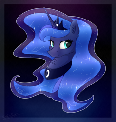 Size: 3000x3150 | Tagged: safe, artist:sentireaeris, princess luna, alicorn, pony, female, mare, solo