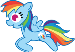 Size: 861x604 | Tagged: safe, artist:alisonwonderland1951, rainbow dash, pegasus, pony, marshmallow, simple background, solo, transparent background