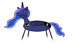 Size: 400x242 | Tagged: safe, artist:watermelon changeling, derpibooru exclusive, princess luna, alicorn, pony, 1000 hours in ms paint, :, simple background, solo, stick figure, white background