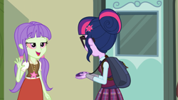 Size: 1366x768 | Tagged: safe, derpibooru import, edit, sci-twi, starlight, twilight sparkle, equestria girls, friendship games, background human, drugs, high, marijuana