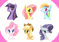 Size: 1370x1000 | Tagged: safe, artist:91o42, derpibooru import, applejack, fluttershy, pinkie pie, rainbow dash, rarity, twilight sparkle, earth pony, pegasus, pony, unicorn, group, mane six